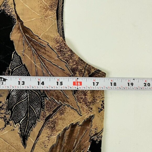 90s brown leaf going out top - Picture 6 of 8